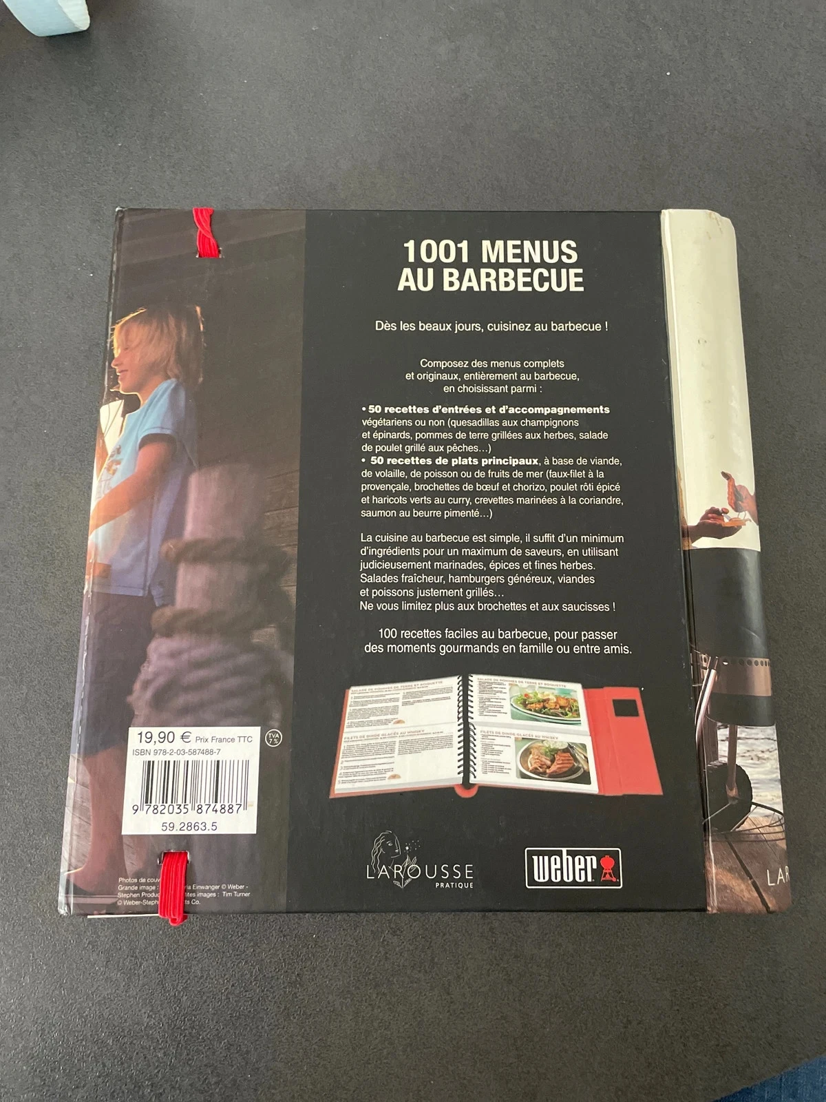 Weber livre cuisine recette barbecue – photo 2